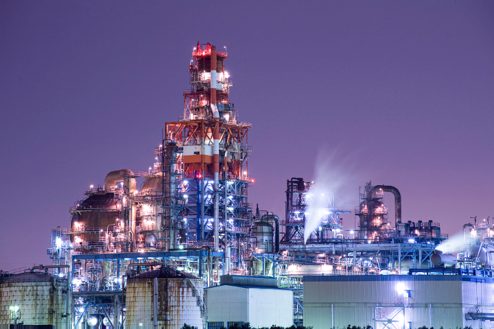 Kawasaki Factory Night View