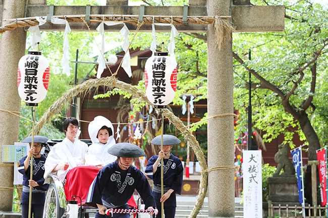 人力車花嫁道中