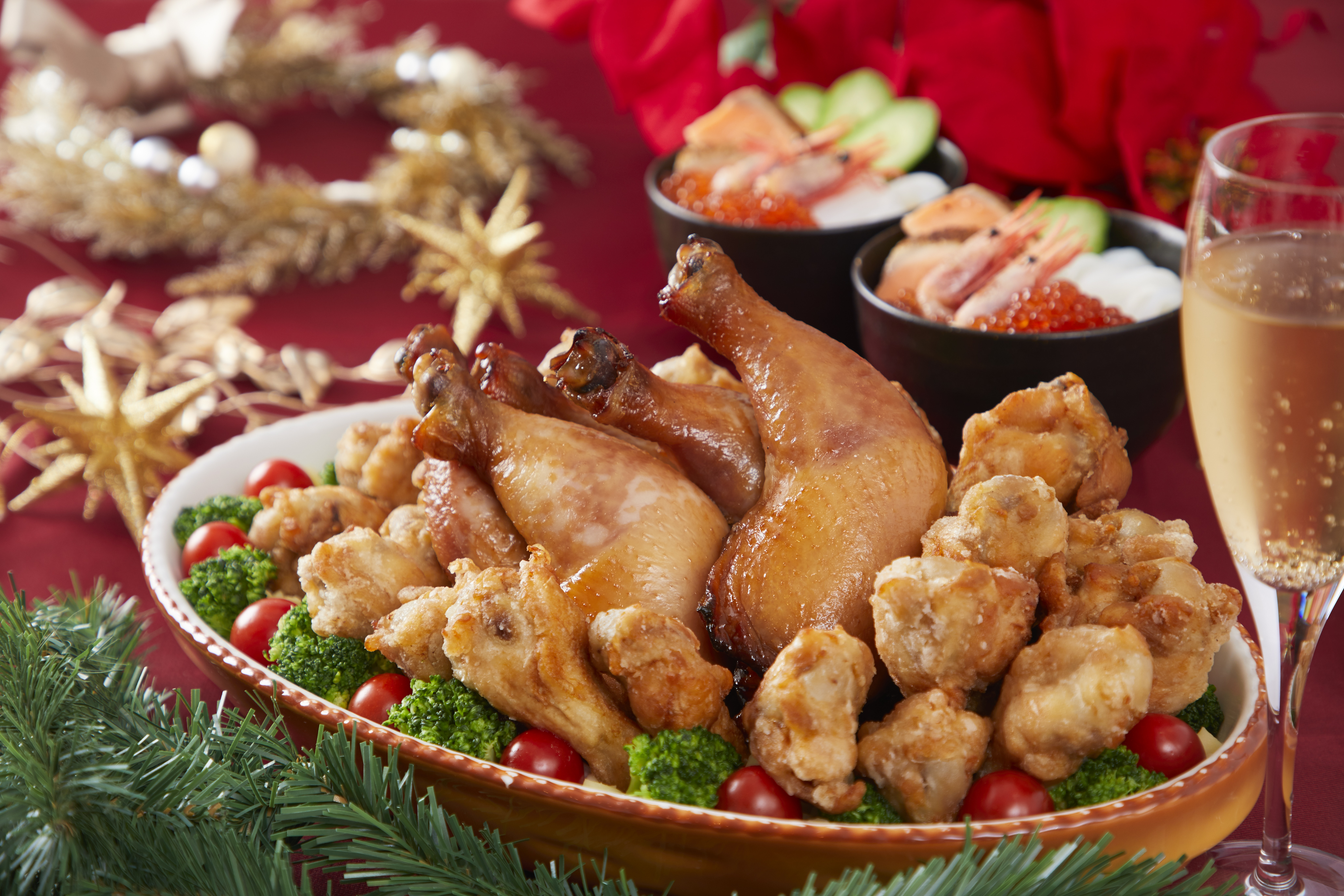 ディナーブッフェ 家族揃ってナトゥーラでメリーxmas クリスマススペシャルデー 川崎日航ホテル 公式サイト 川崎駅から徒歩1分