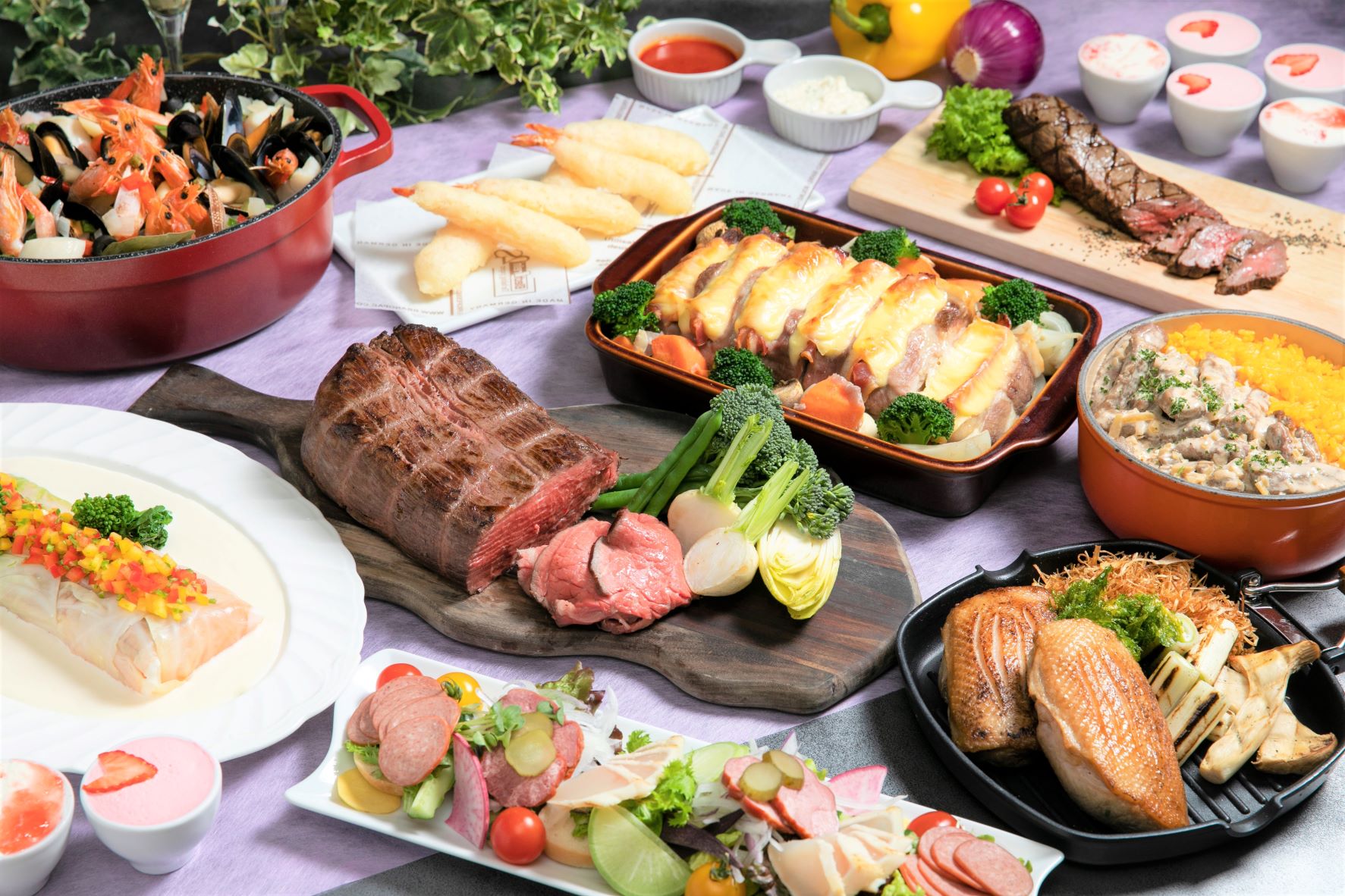 ナトゥーラ 春のランチ＆ディナーブッフェ」 - 川崎日航ホテル【公式