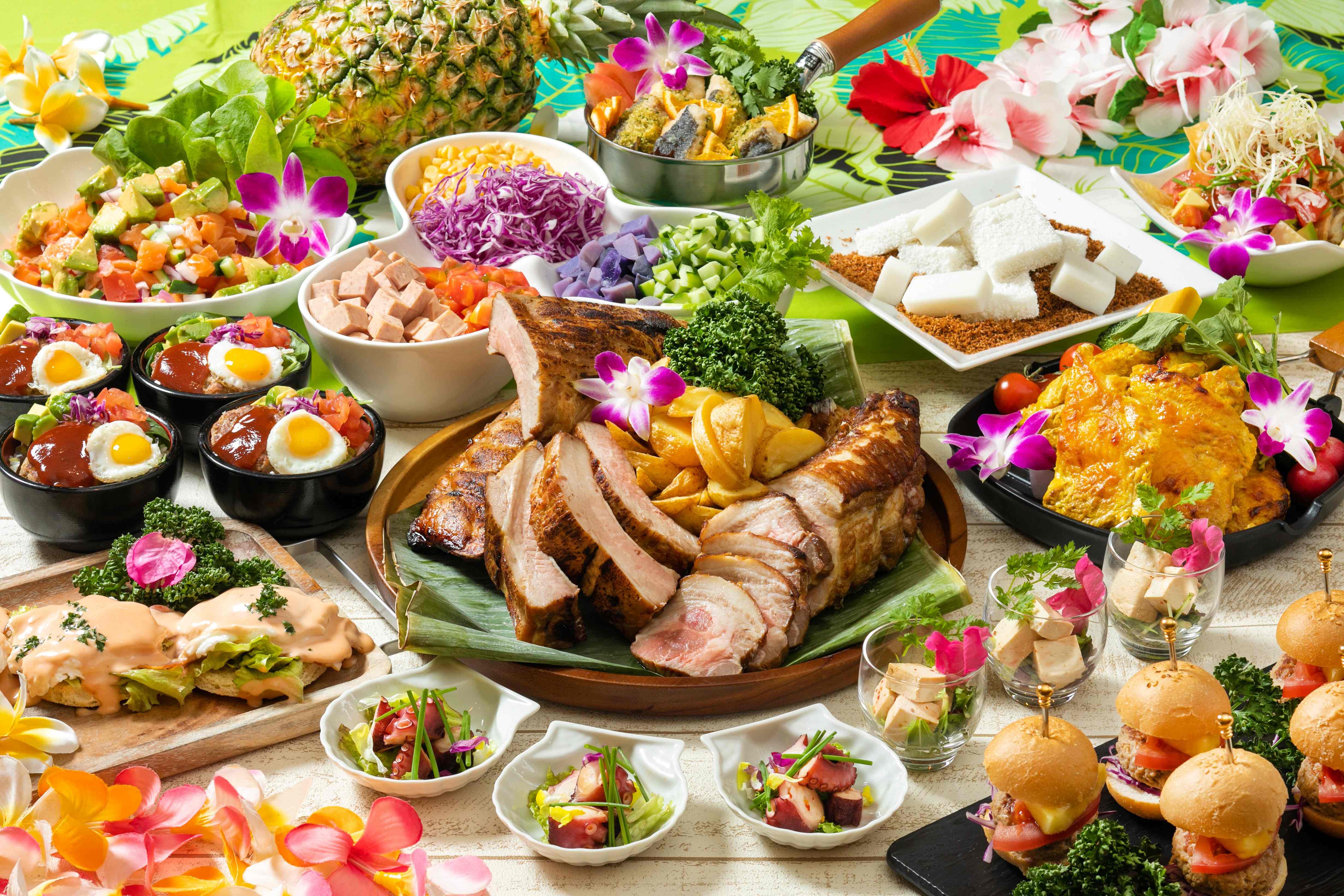 ハワイアン＆トロピカルフェア＜ラストサマーランチ＆ディナーブッフェ