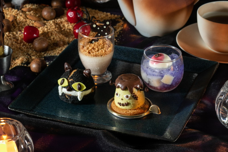 秋の味覚とハロウィンのアフタヌーンティー(組数限定/予約制)