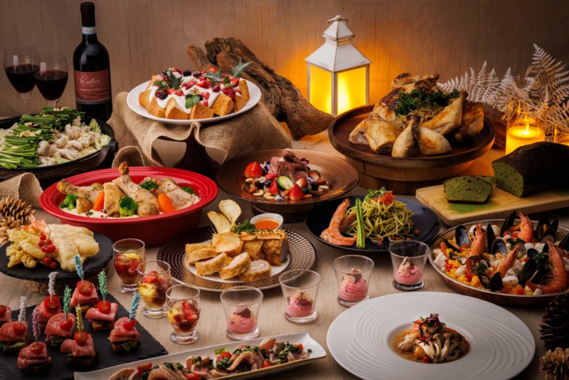 ランチ&ディナーブッフェ 「鉄板焼きサーロインステーキ&冬を彩るウィンターグルメフェア」