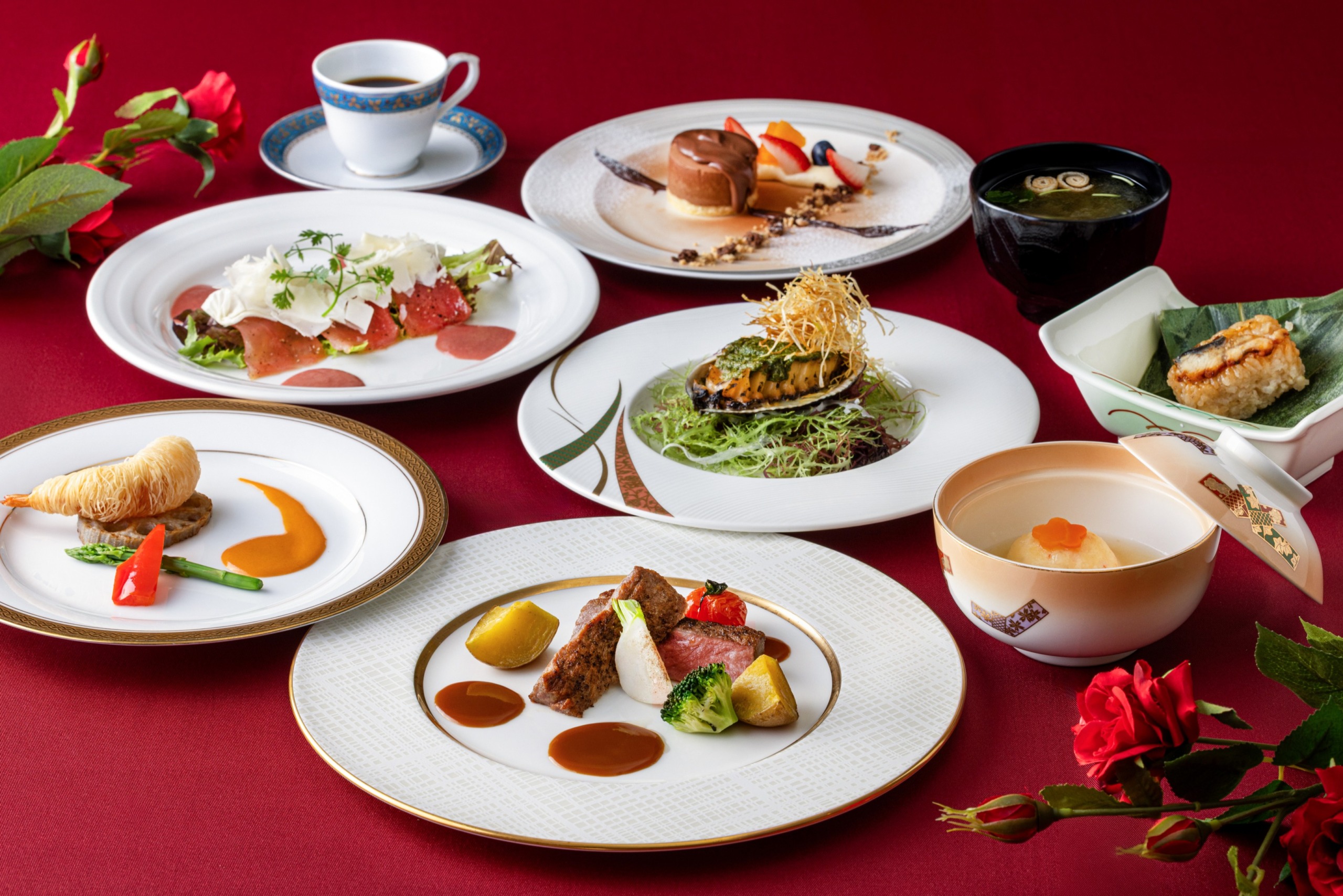 ■プレミアムプラン〈和洋会席料理〉