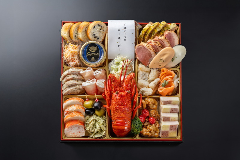 和食・洋食・中華、3種の味わいを贅沢に堪能「おせち三段重」「おせち一段重」